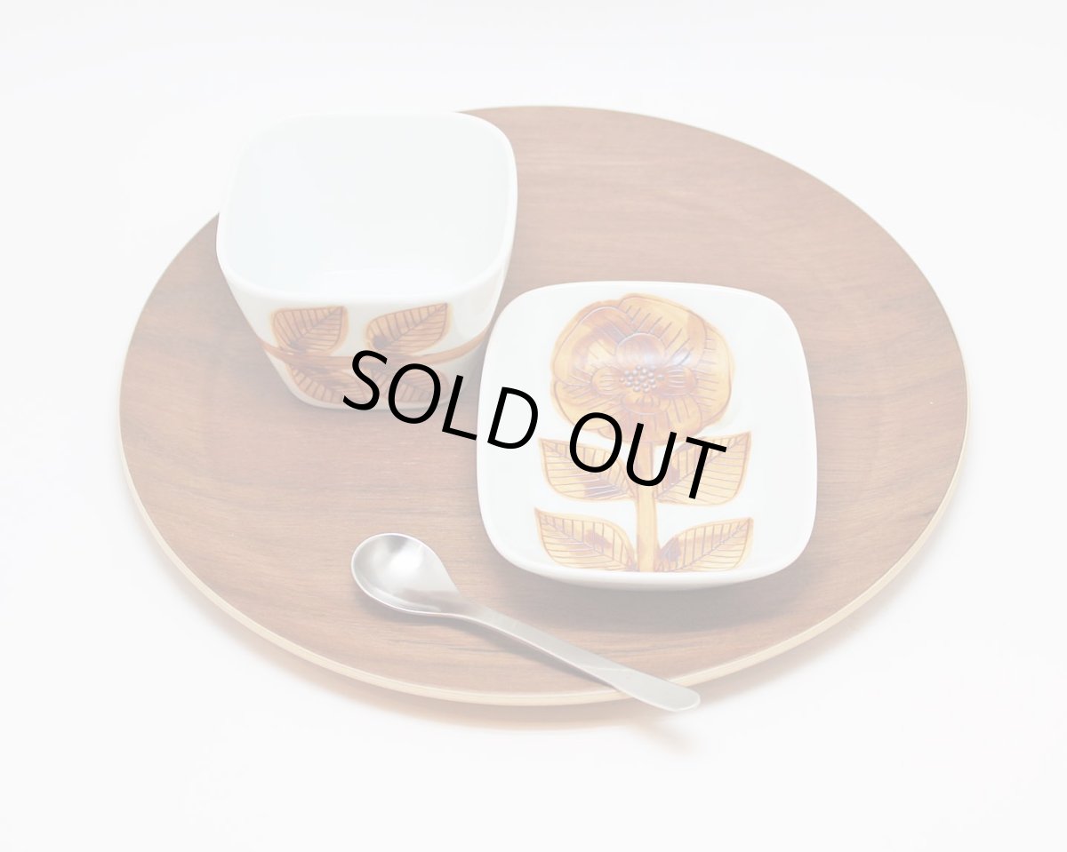 画像2: Pebble Ceramic Design Studio　 ナッツプレート　フラワー (2)