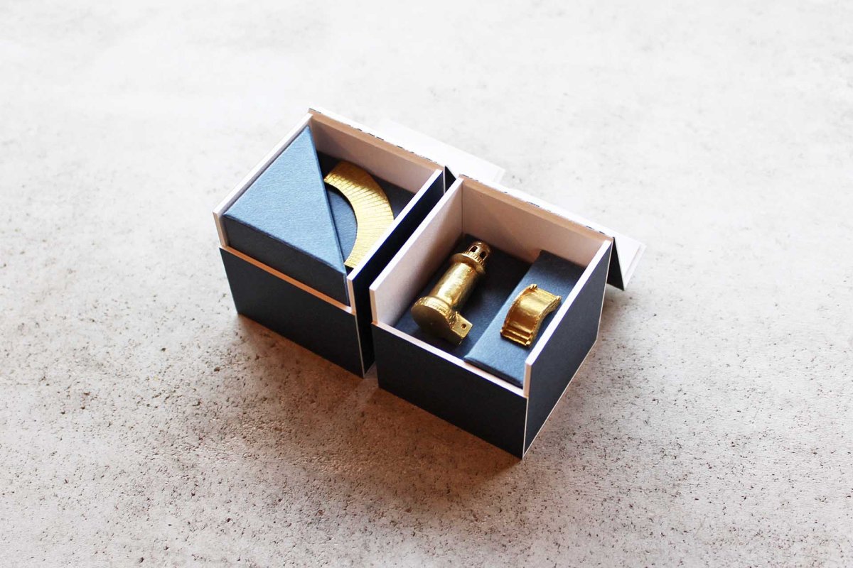 画像19: 穀雨 真鍮オブジェ  どこか遠くにある街 (19)