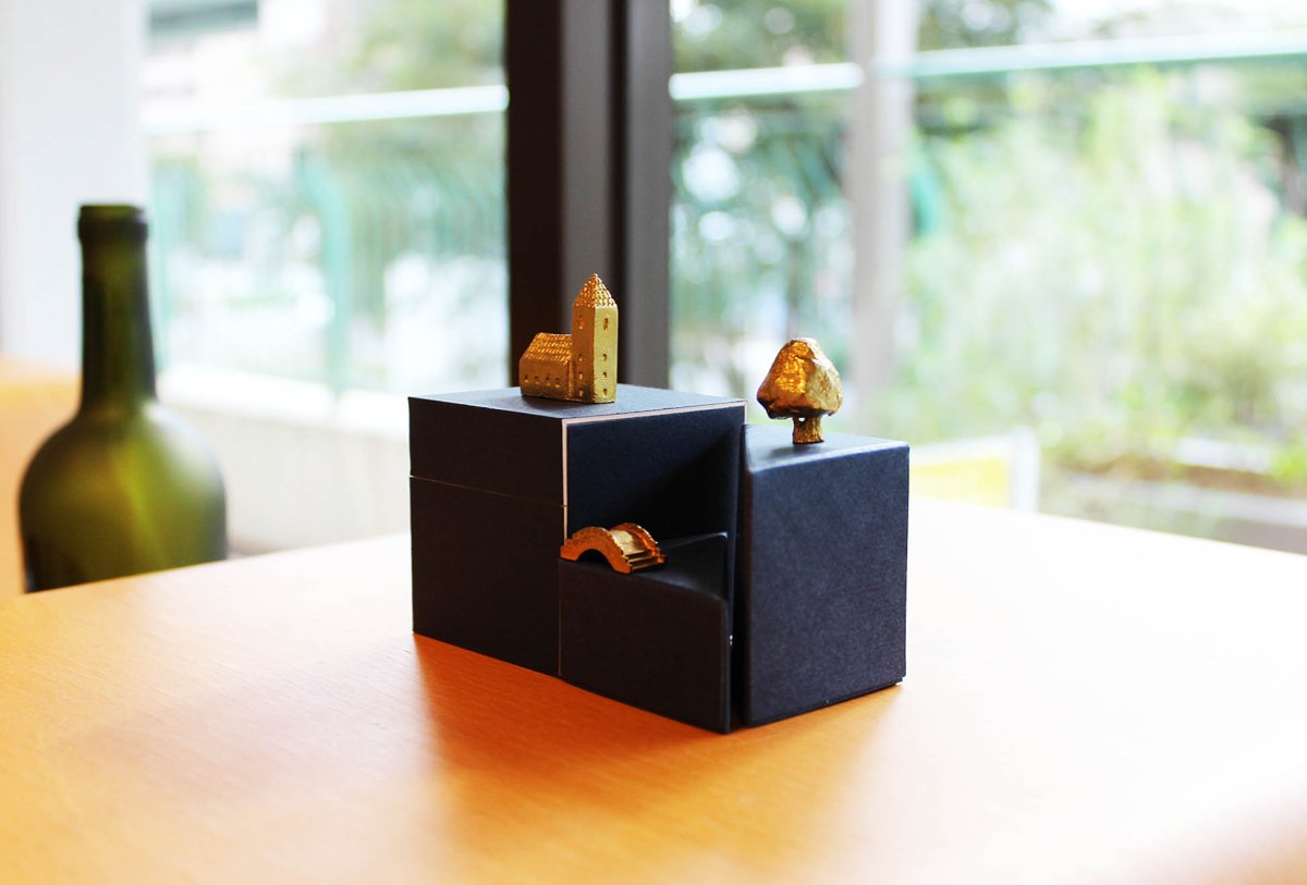 画像20: 穀雨 真鍮オブジェ  どこか遠くにある街 (20)