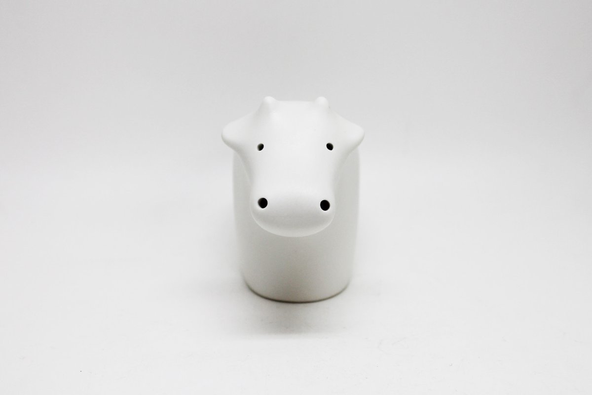 画像3: Pebble Ceramic Design Studio　 干支オーナメント　うし (3)