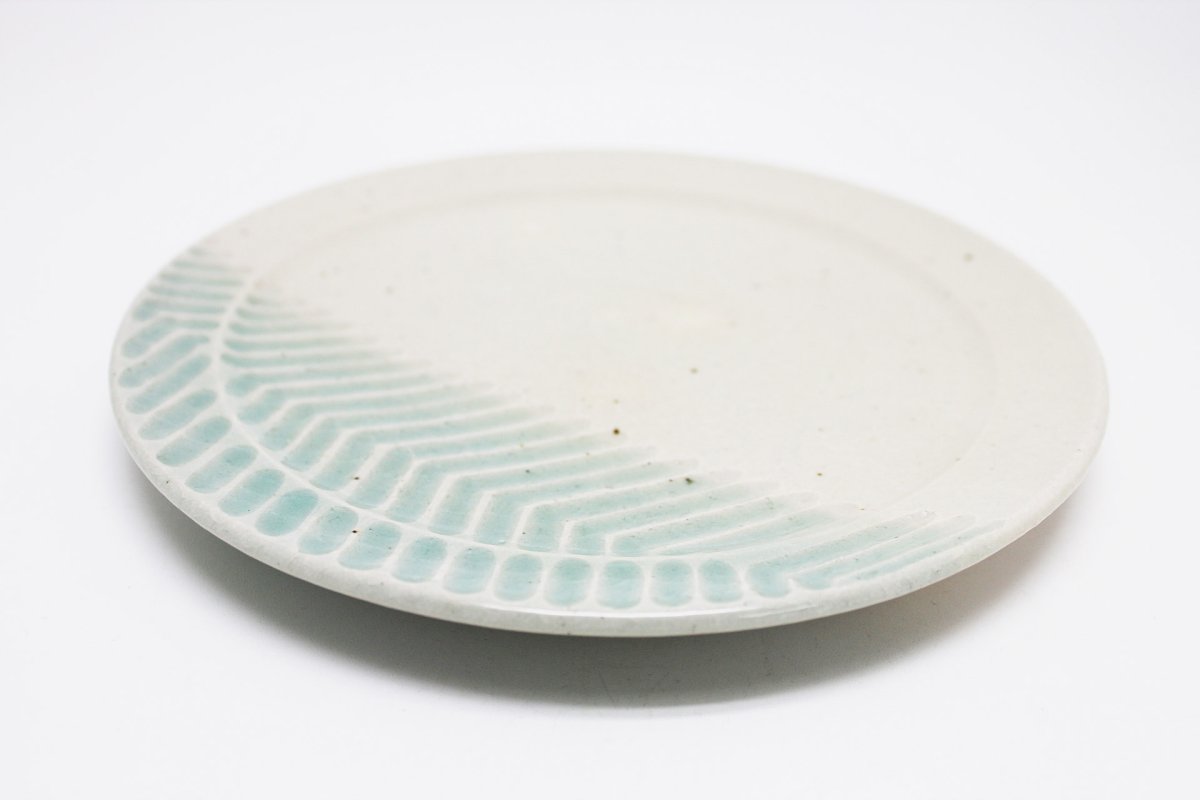 画像2: Mishin pottery creation　 「soak」Hプレート (2)