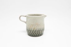 画像1: Mishin pottery creation　 「soak」 ミルクピッチャー (1)
