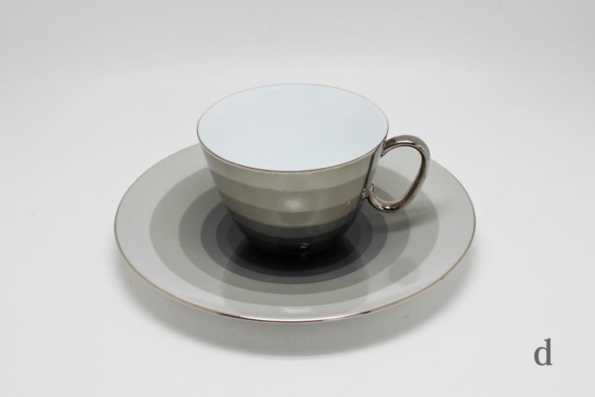 画像10: D-BROS  ミラーカップ&ソーサー From dawn till dusk (10)