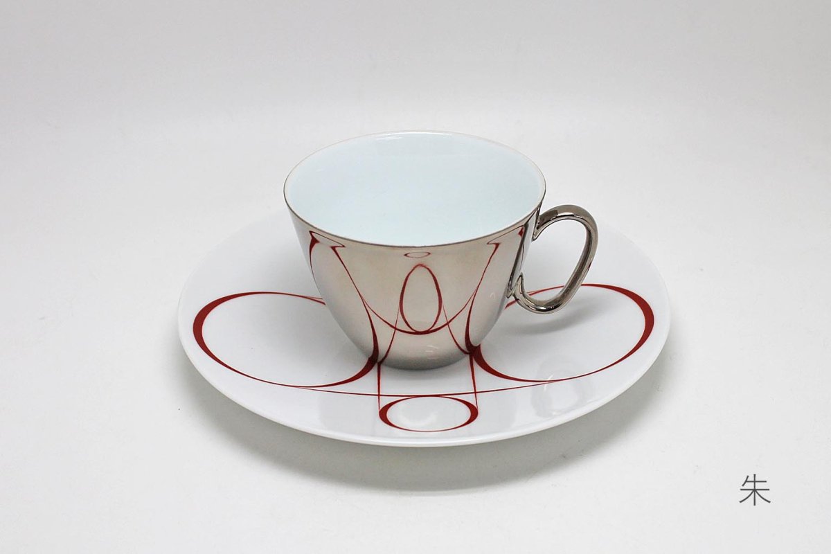 画像8: D-BROS　 ミラーカップ＆ソーサー Rivulets of the Heart (8)