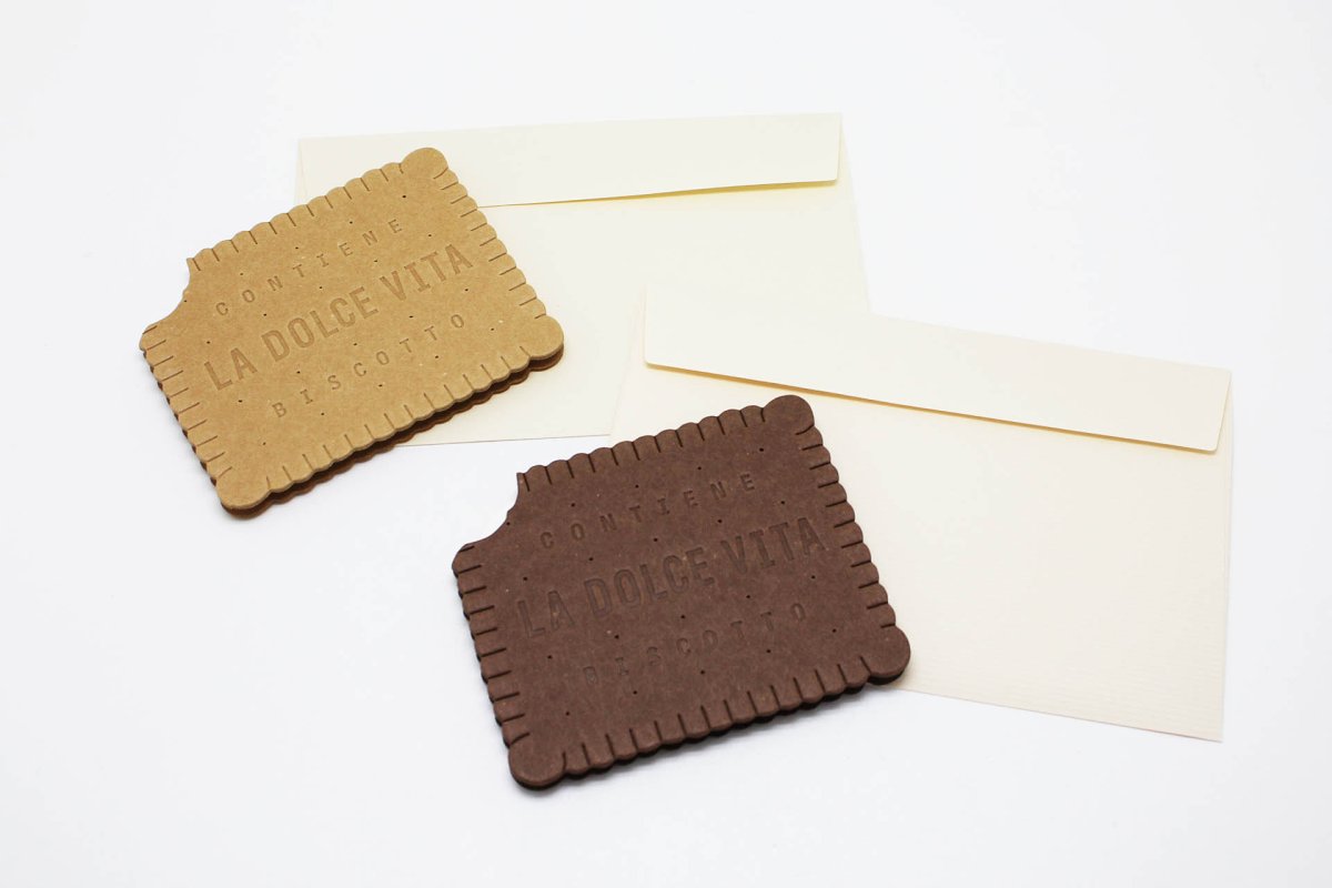 画像2: D-BROS　 グリーティングカード　 BISCOTTO LA DOLCE VITA (2)