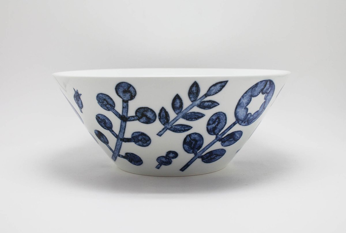 画像1: Pebble Ceramic Design Studio　 サラダボウル　プランツ (1)