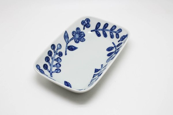 Pebble Ceramic Design Studio レクタングルボウル プランツ - mocamoca