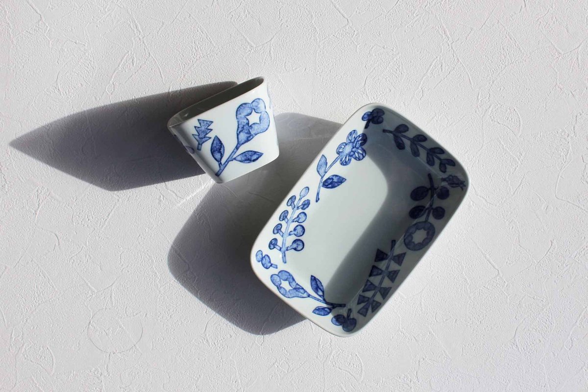 画像4: Pebble Ceramic Design Studio　 レクタングルボウル　プランツ (4)