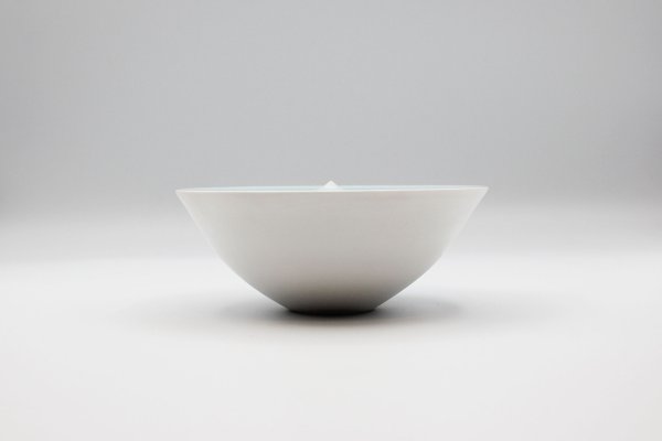 作家 長江重和 陶磁器 白磁 置物 オブジェ 現代アートモダンインテリア 長江重和 そらあいの器 - mocamoca