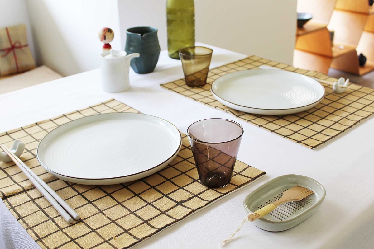 画像7: 白山陶器　 白磁千段 平皿8号 (7)