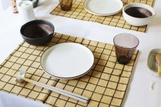画像1: 白山陶器　 白磁千段平皿6号 (1)