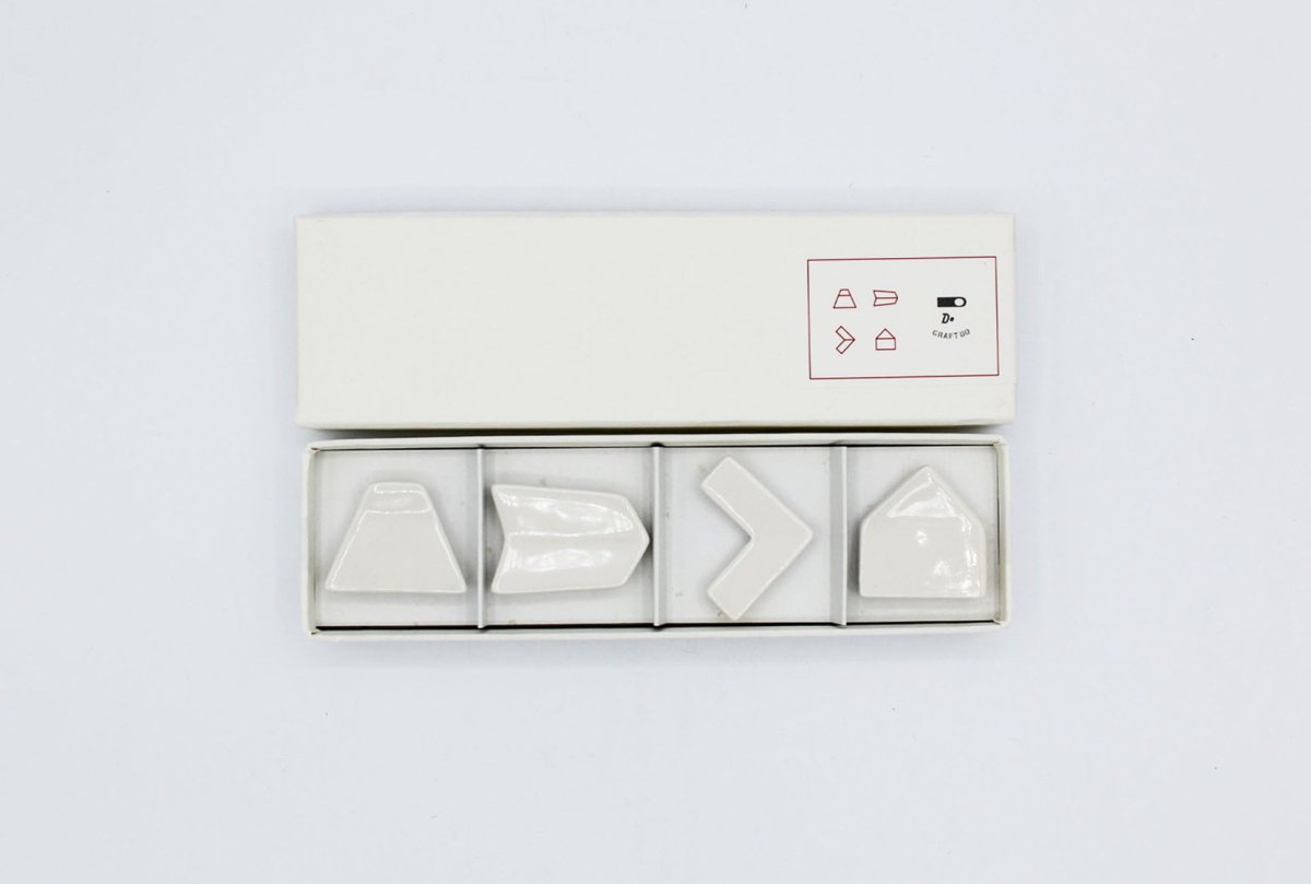 画像2: CLASKA gallery&shop Do　 ドーの箸置き　白  (2)