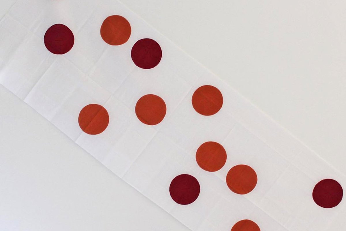 画像4: cocca  てぬぐい ドット (4)