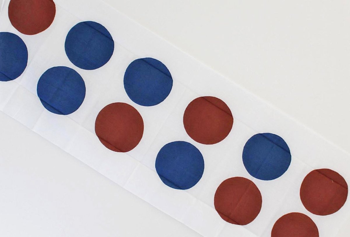 画像3: cocca  てぬぐい ドット (3)