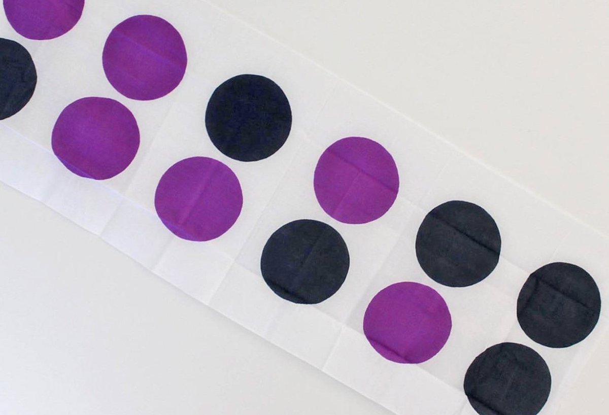 画像2: cocca  てぬぐい ドット (2)