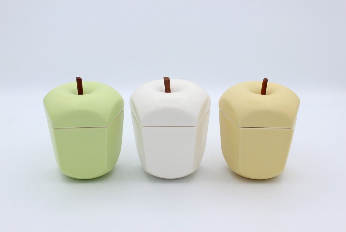 画像2: ttyokzk ceramic design  pomme シュガーポット (2)