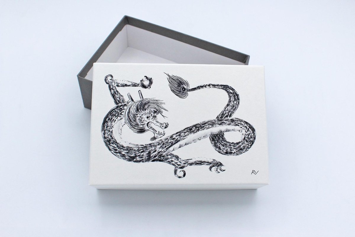 画像1: Pebble Ceramic Design Studio　 カードボックス　タツ (1)