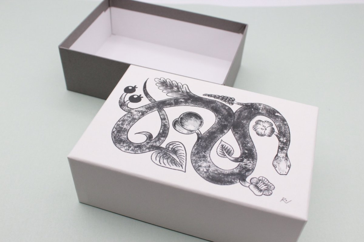 画像4: Pebble Ceramic Design Studio カードボックス ヘビ (4)