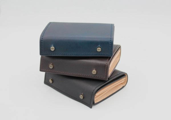 エムピウmillefoglieⅡ CORDOVAN27 navy 見越し