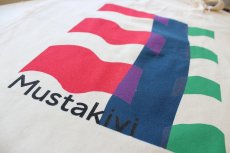 画像7: Mustakivi　トートバッグ　 チューリップ / BLACK / 川遊び  (7)